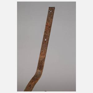 Fünf Dachrinnenhalter