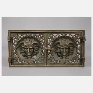 Zwei Ofentüren Jugendstil