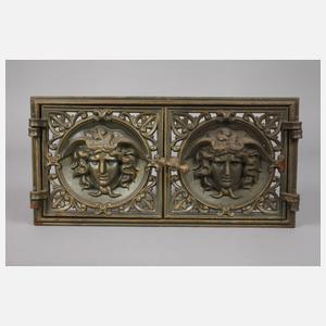 Zwei Ofentüren Jugendstil