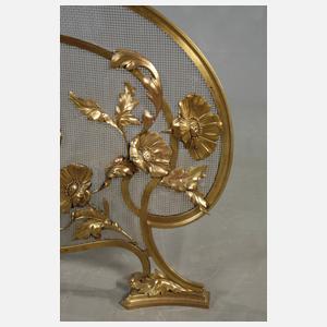 Feines Kamingitter Jugendstil