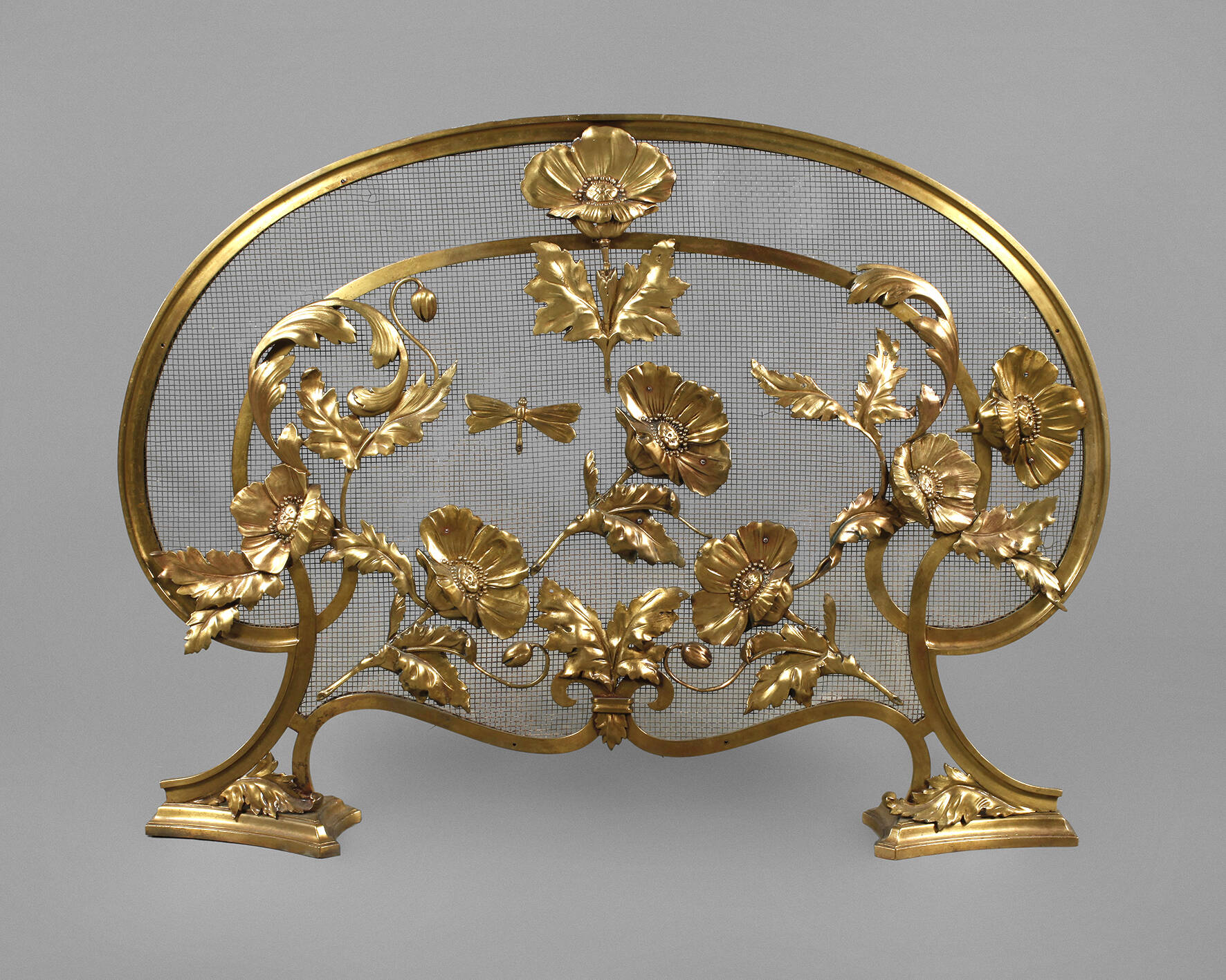 Feines Kamingitter Jugendstil