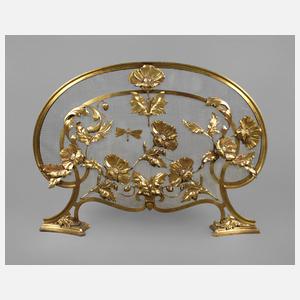 Feines Kamingitter Jugendstil