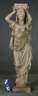 Gartenfigur als Karyatide
