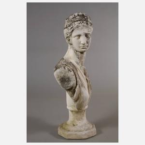 Gartenfigur Damenbüste