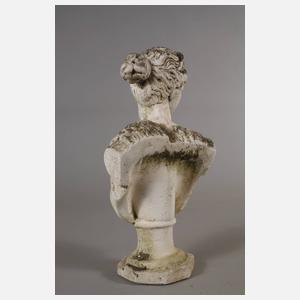 Gartenfigur Damenbüste