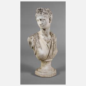 Gartenfigur Damenbüste