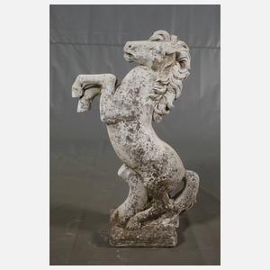 Gartenfigur Pferd