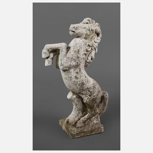 Gartenfigur Pferd