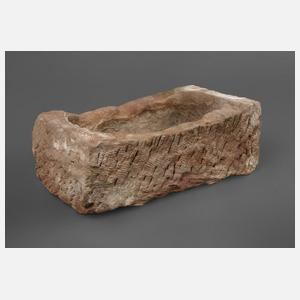 Großer Sandsteintrog