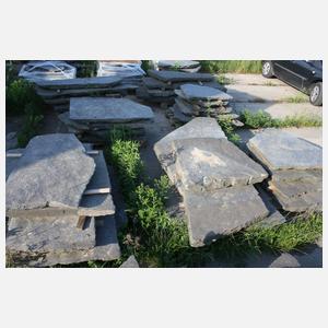 Großer Posten Theumaer Bodenplatten