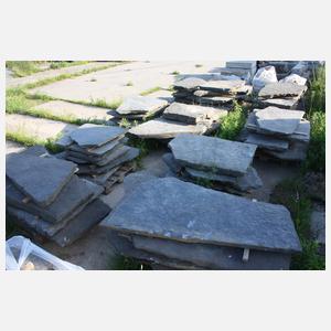 Großer Posten Theumaer Bodenplatten