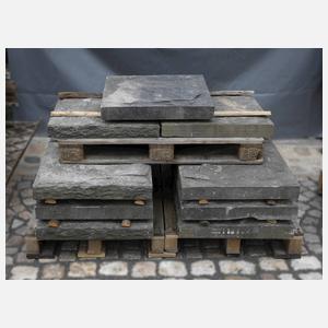 15 quadratische Platten