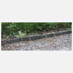 Beet-Einfassung Naturstein