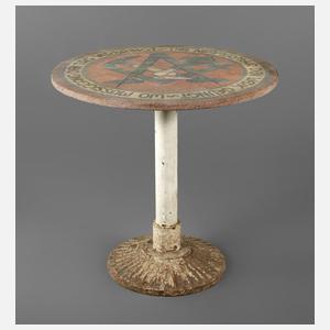 Gartentisch der Dachdeckerzunft