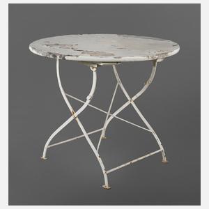 Klappbarer Gartentisch