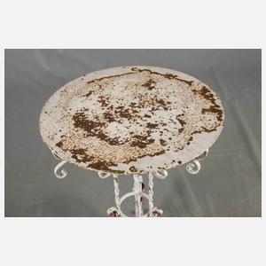 Blumentisch Schmiedeeisen