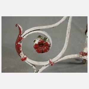 Blumentisch Schmiedeeisen