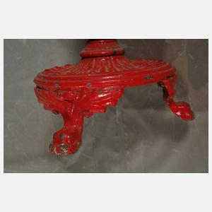 Paar Tischfüße Eisenguss