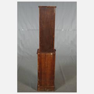 Paar Säulenvitrinen Jugendstil