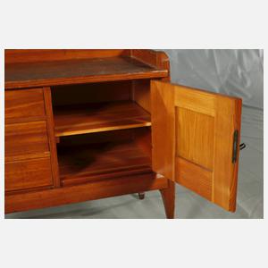 Wandspiegel mit Unterschrank