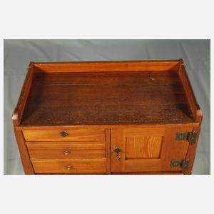 Wandspiegel mit Unterschrank