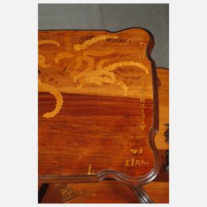 Émile Gallé Teetisch „Sicut Hortus“