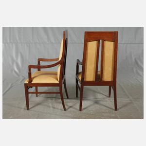 Paar Armlehnsessel Jugendstil