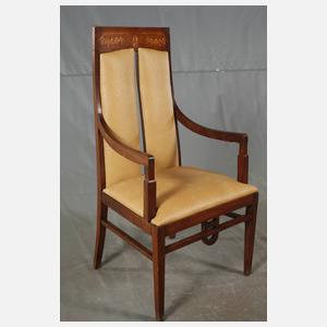 Paar Armlehnsessel Jugendstil