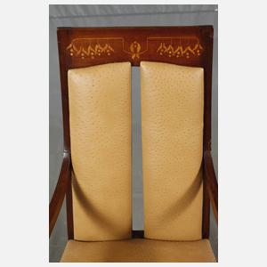 Paar Armlehnsessel Jugendstil