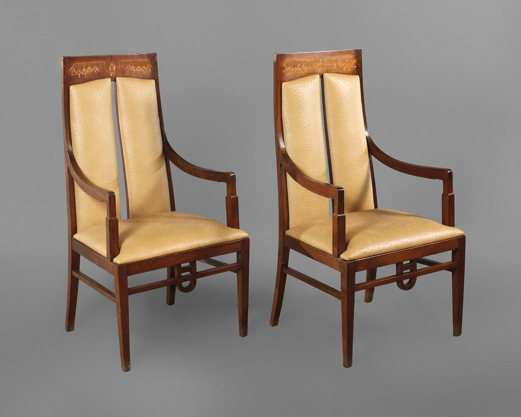 Paar Armlehnsessel Jugendstil