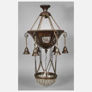 Große Deckenlampe Jugendstil