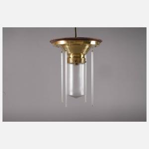 Drei Deckenlampen Jugendstil