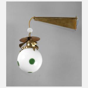 Wandlampe Koloman Moser attr.