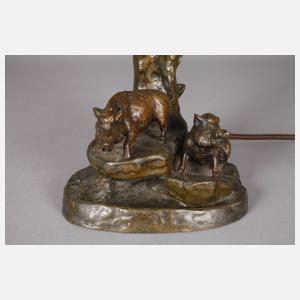 Figürliche Tischlampe