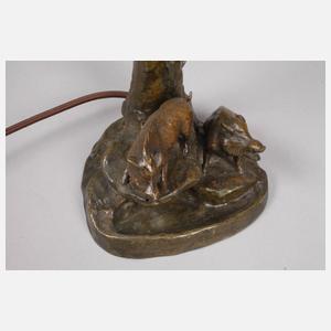 Figürliche Tischlampe