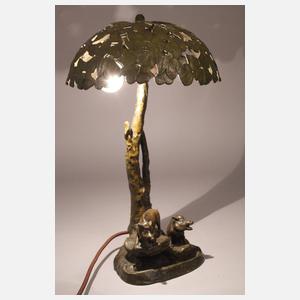 Figürliche Tischlampe