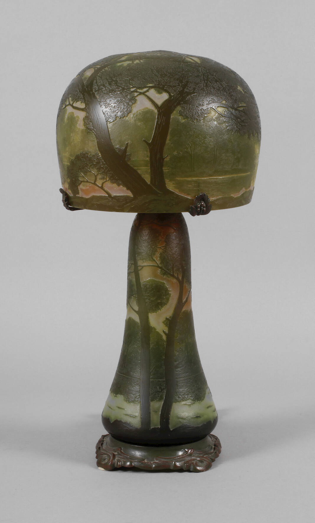 Frankreich Ätzglas-Lampe