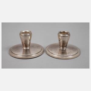 Paar Silberleuchter Dänemark