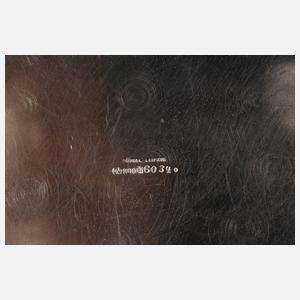 Silber Tee-Kernstück