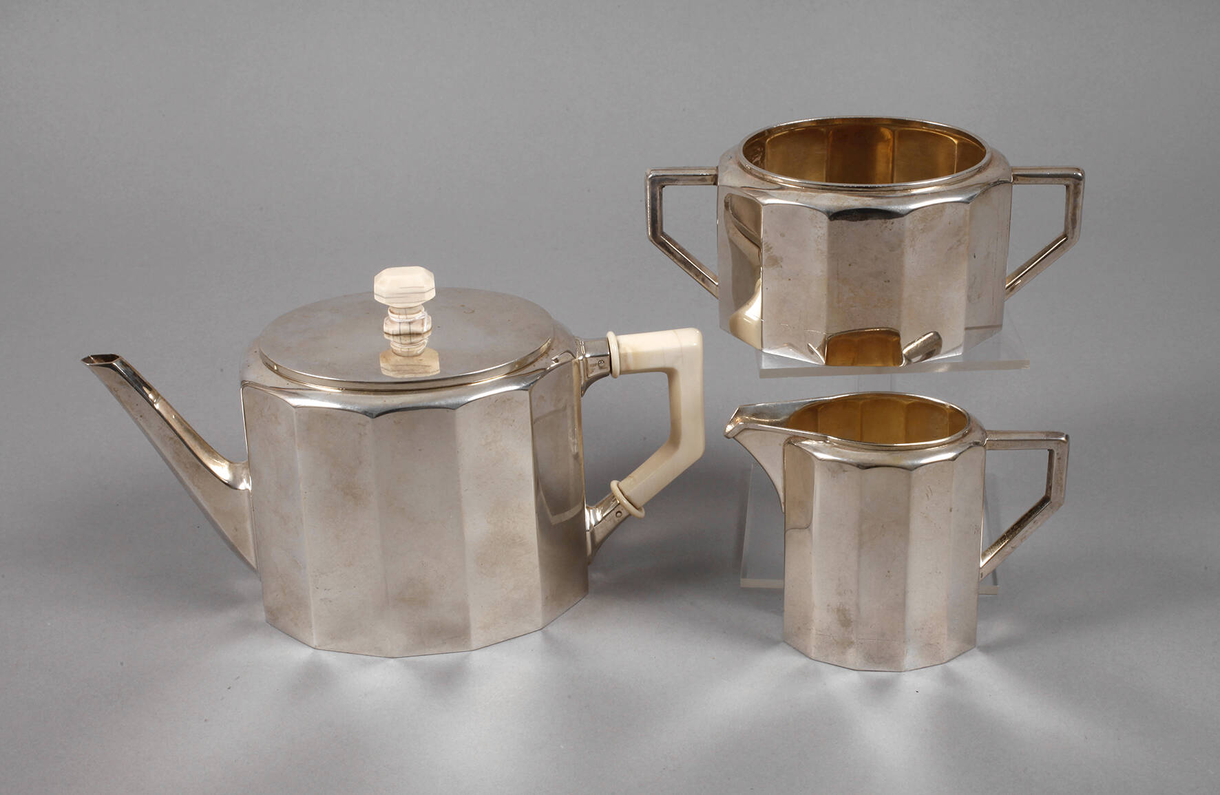 Silber Tee-Kernstück