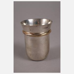 Cartier Silberbecher Trinity