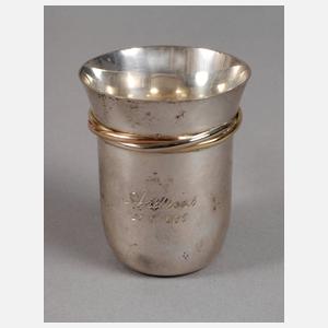 Cartier Silberbecher Trinity