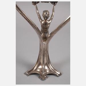 WMF Geislingen figürlicher Tischspiegel