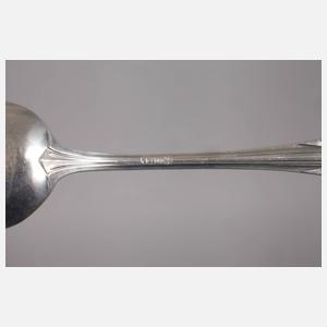 Sechs Kaffeelöffel Jugendstil