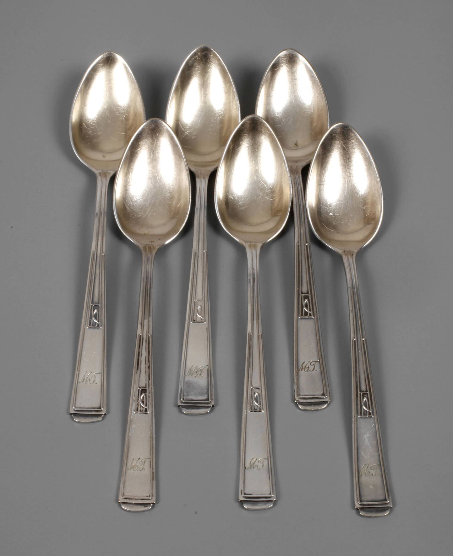 Joseph Maria Olbrich sechs Mokkalöffel