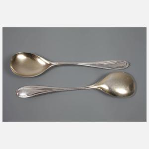 Hans Christiansen Eisvorleger mit zwei Löffeln