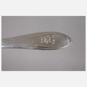 Hans Christiansen Eisvorleger mit zwei Löffeln