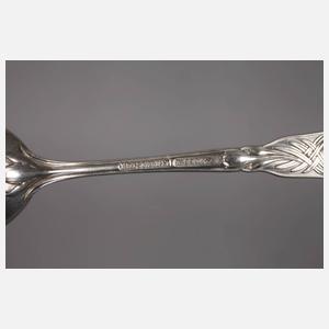 Silber sechs Kaffeelöffel