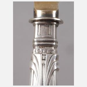 Peter Behrens, Paar Vorlegeteile Silber