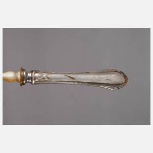 Silber Kaviarbesteck Friedrich Adler Modell 152